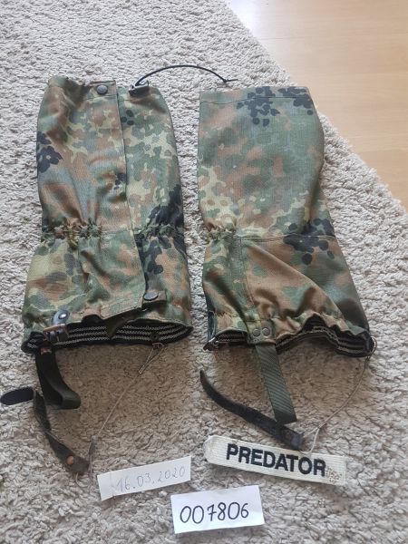 Bw Flecktarn Gamaschen