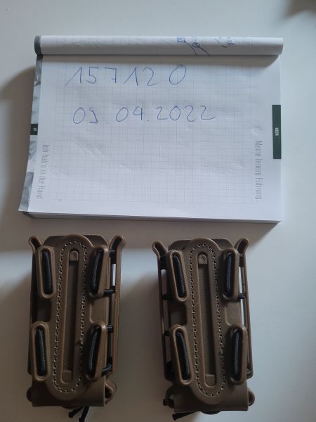 Pistolenmagazintasche coyote