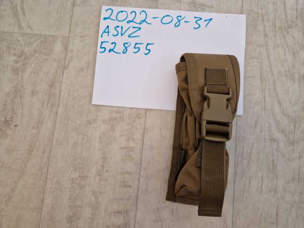 Warrior Assault Large Torch/Suppressor Pouch Coyote Brown