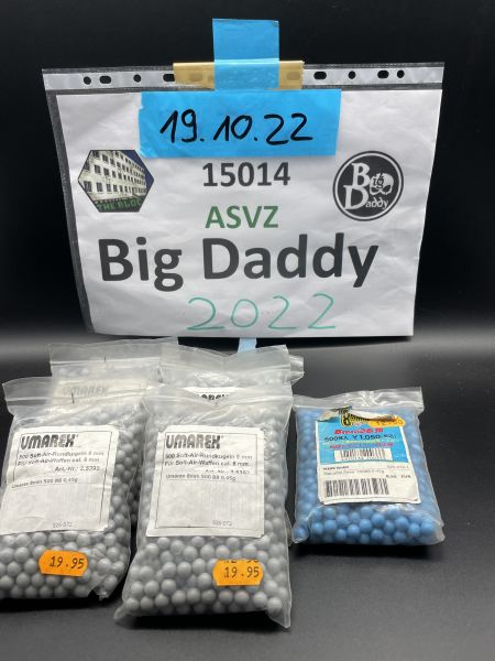 3500 BBs 3000 0,45g / 500 0,40g