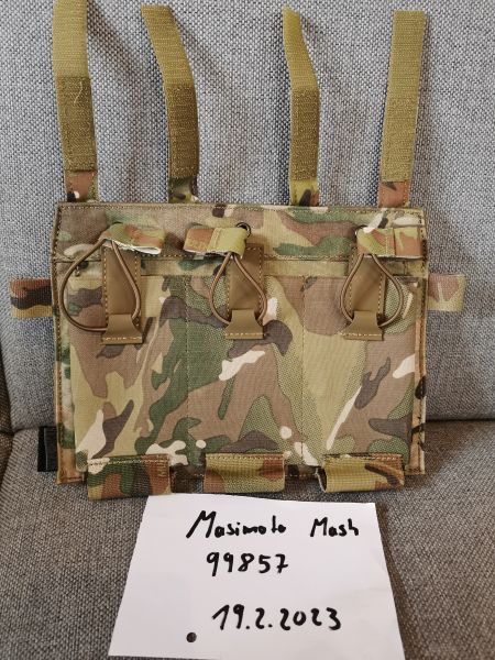 TMC Molle M4 TRIPLE MAG Frontpanel