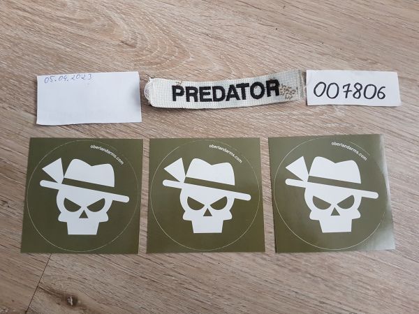 3x Oberlandarms Sticker