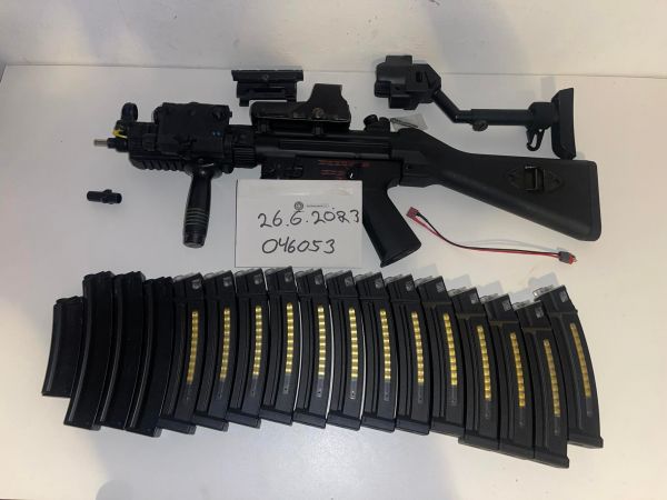 ICS MP5 MX5 mit viel Zubehör NUR KOMPLETT !