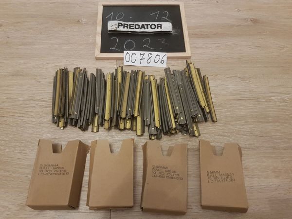 Orginal U.S. Stripper Clips für 5,56x45 Patronen 