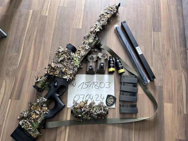 Verkaufe SSG96 inkl viel Zubehör 