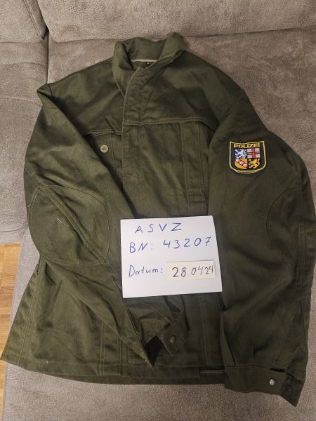 Polizei Jacke Oberteil gr 54