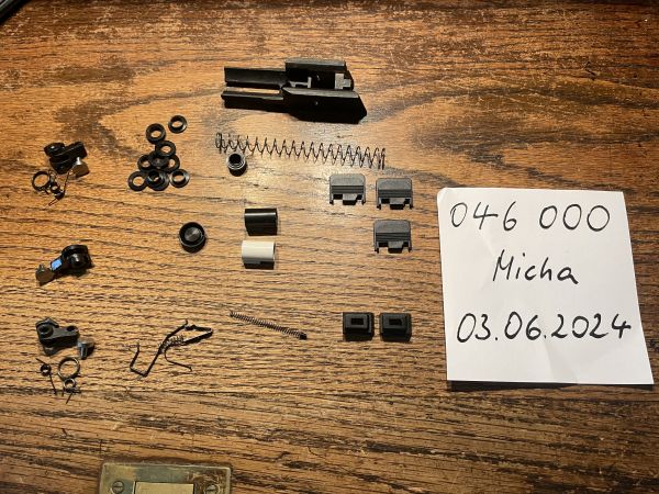 Tuningteile Set Marui Glock, viel Stahl (GunsModify, Guarder, Poseidon, ...)