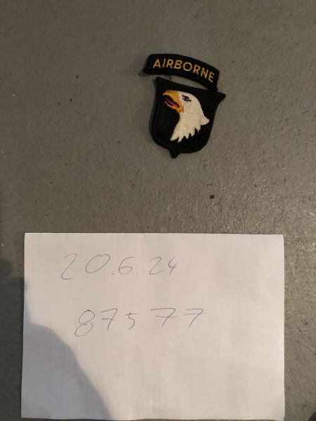 Airborne Patch mit Klett