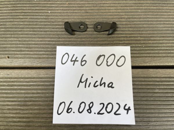 ALC Edelstahl Sicherung Safety schwarz CNC gefertigt - WE Desert Eagle .50 GBB