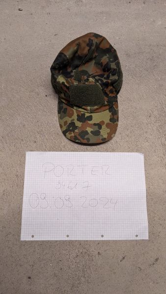 MFH Baseball Cap mit Klett für Patches Einheitsgröße - Flecktarn