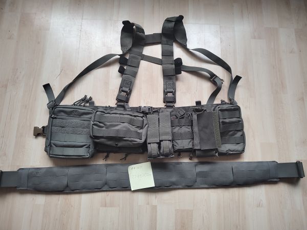 Tasmanien Tiger/Lindnerhof Chest Rig, battle belt Set Olive (Auch Tausch)