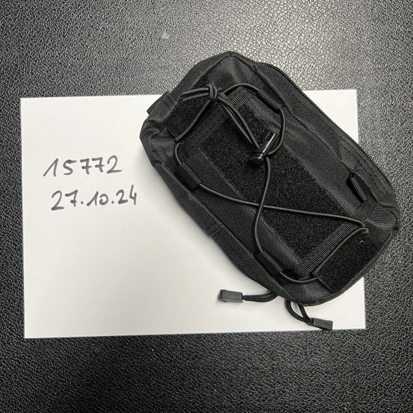 Tactical Utility Pouch Schwarz kompakt Multifunktionstasche Molle