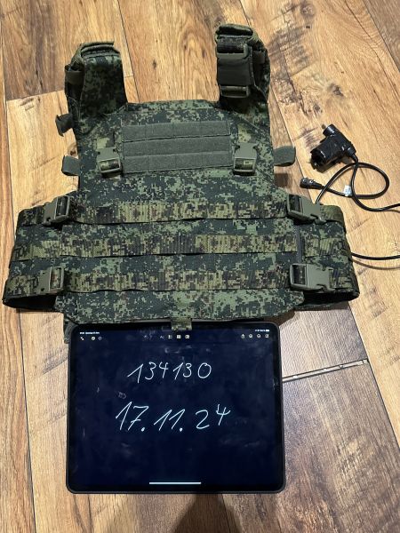 ANA Tactical Digital Flora Plattenträger Russisch