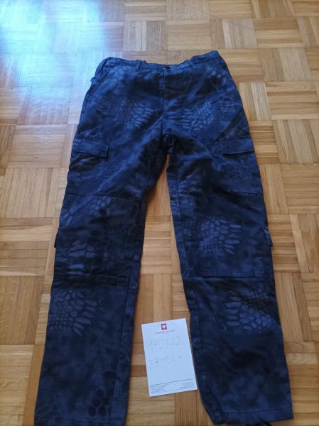 Hose Schwarz camo