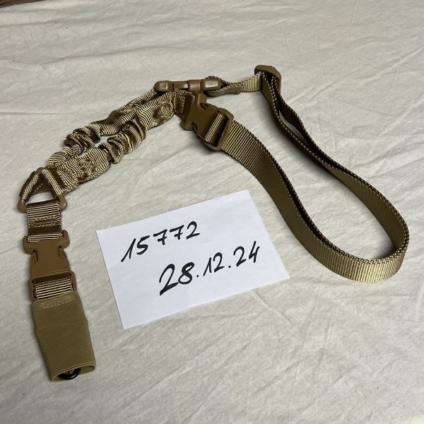 1 Point Bungee Sling Ein Punkt Gurt Tan / Coyote