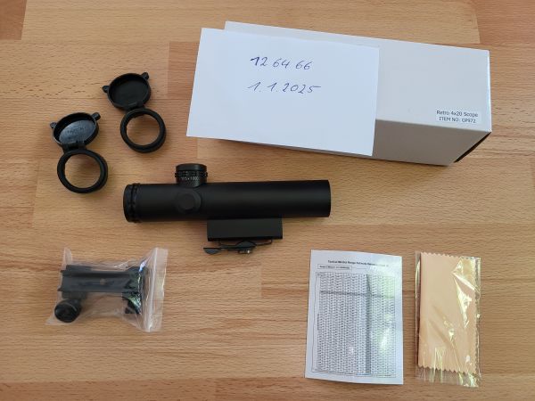 G&P Scope ZF Retro 4 x 20mm XM177 M16 VN 