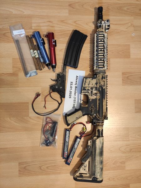 WE KATANA SAEG mit Wechsel Zylinder System, Gate Aster, Tuning und Zubehör