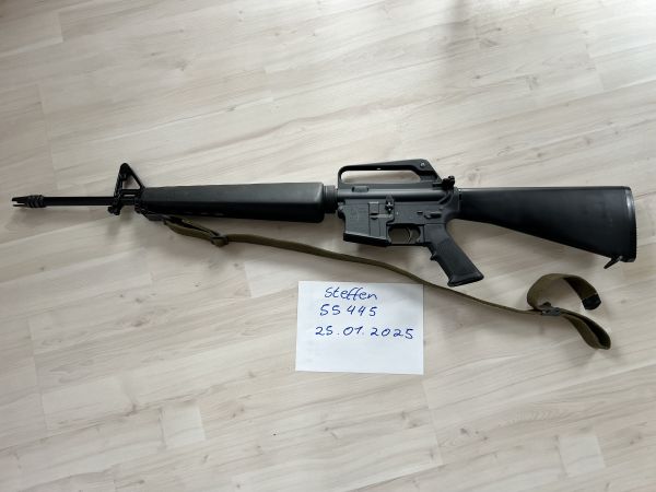 SYSTEMA MAX PTW M16A1 VIETNAM UNIKAT CUSTOM WAFFE mit COLT MARKINGS XTW DTW M16 A1