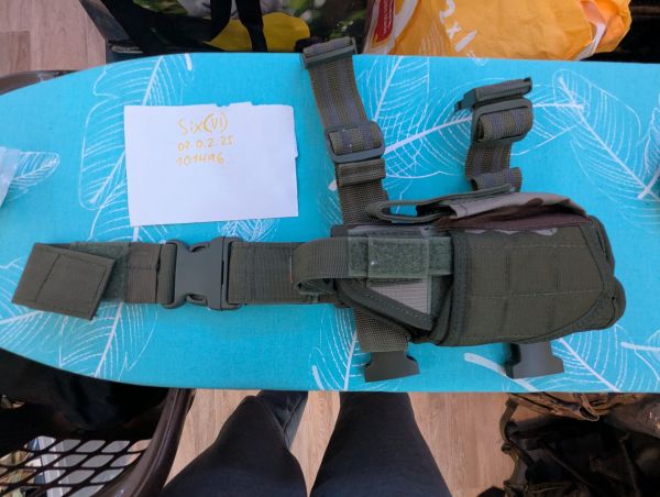 Woodland Beinholster auch für Größere Pistolen