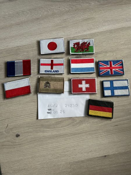 Patch Sammlung Länder