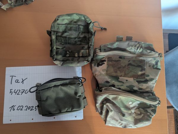 Verschiedene Pouches 