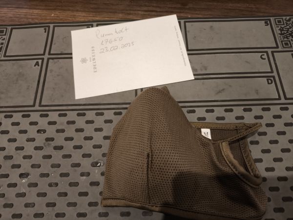 Silikon Schutzmaske oliv (ähnlich Laylax Battle Style AeroFlex Face Guard)