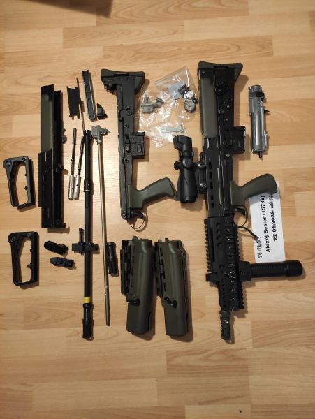 G&G L85 SAEG mit Madbull Daniel Defense L85 Handguard, Tuning, Ersatzteile