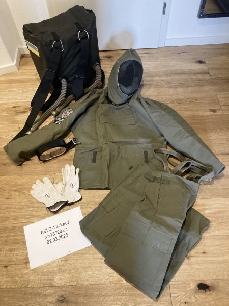 Originaler S.T.A.L.K.E.R. SSP 99M Ecologist Scientist Suit Schutzanzug Strahlenschutz Visier Tschernobyl Stalker oliv