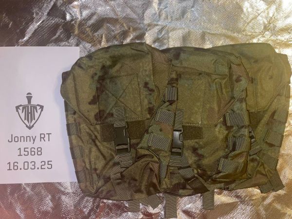 Molle PK PKM Pecheng Tasche 100 Round Magazin Pouch ATACS FG [Neuwertig]