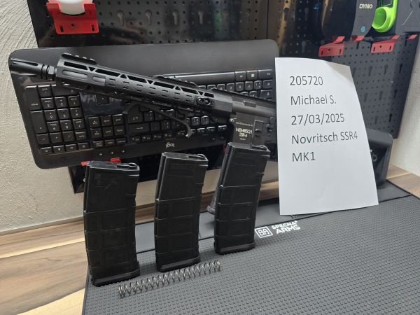 Novritsch SSR4 MK1 Vollmetall mit 2 Magazinen