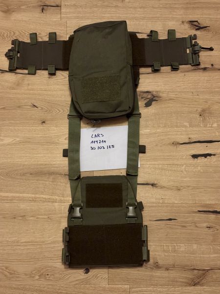 Custom Swimmer Cut S Platecarrier Plattenträger Ranger Green, steingrau oliv RAL7013 FPC Custom