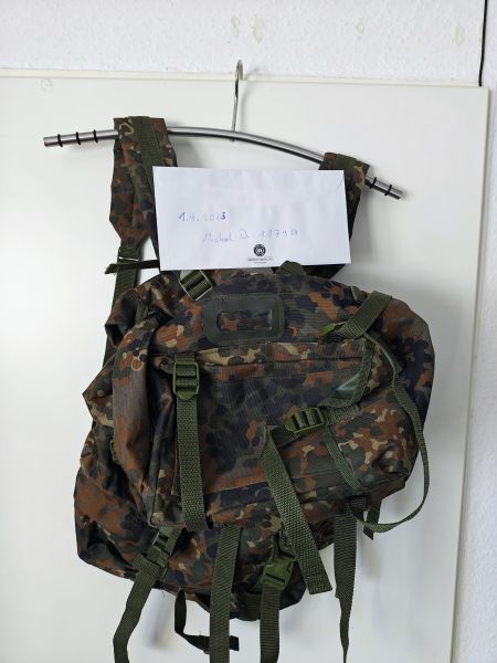 Original BW Rucksack Flecktarn 