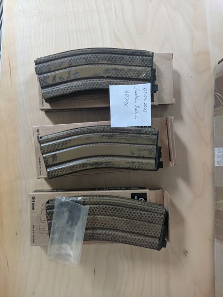 3x WE CO2 M4 Magazine in TAN