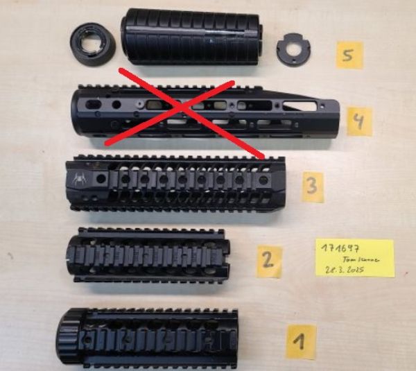 Handguard Front Teile M4 