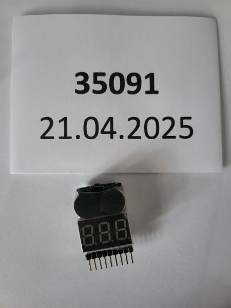 Programmierbare LiPo Warner / Checker