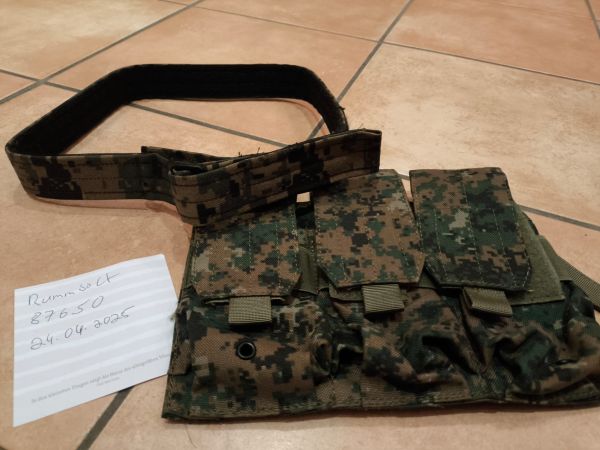 Marpat 3x Mag Pouch + einfacher Gürtel