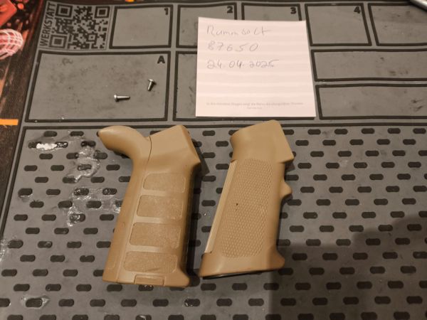 2x Pistolengriff Tan für M4 / AR-15 und ähnliche S-AEG