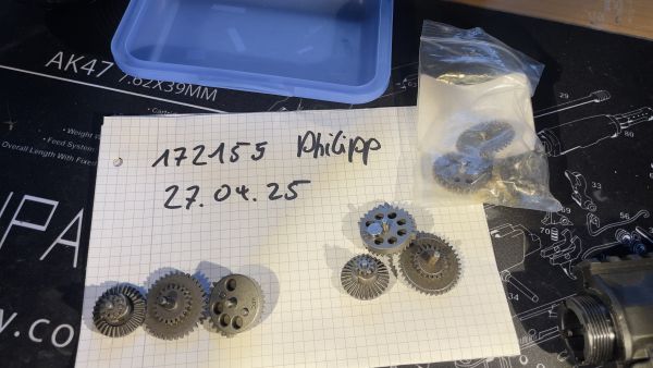 Verschiedene Gears VfC Begadi Silverline