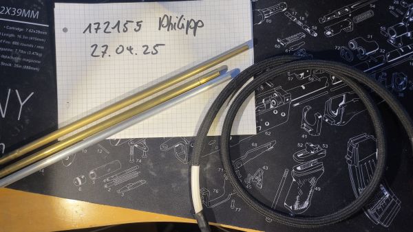 Lauf Messing & T-Stecker verlängerung