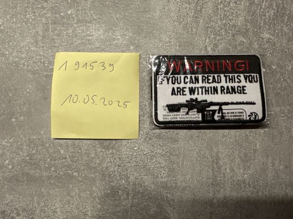 Patch IF YOU CAN READ THIS YOU ARE WITHIN RANGE NEU