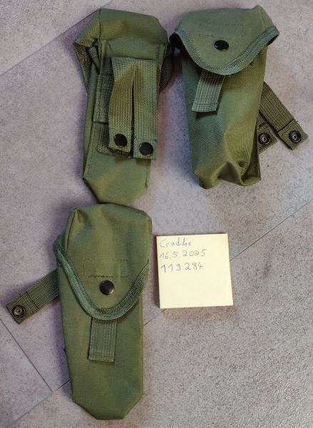 3x Universal-Pouch oliv
