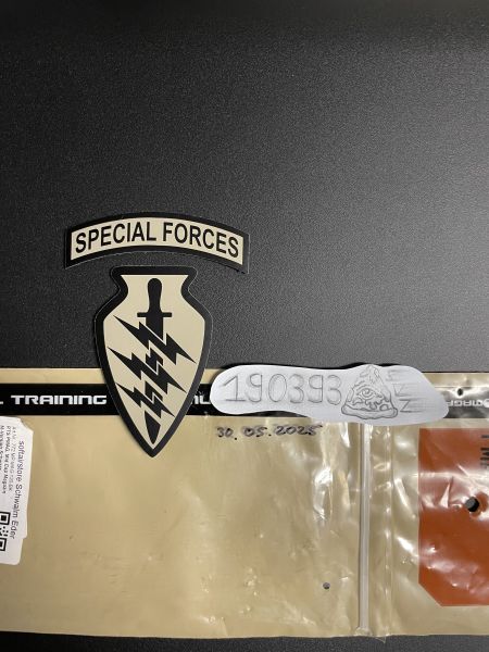 BritKit USA IR Patch Special Forces Tan
