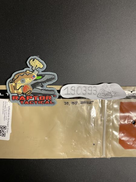 Raptor Tactical Patch Veloci Skull