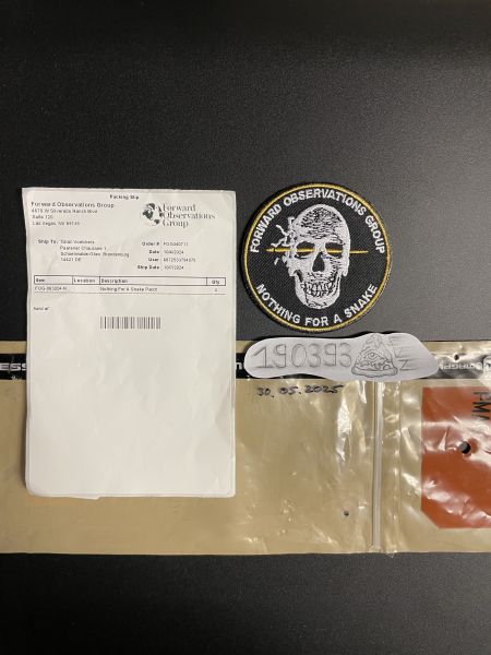 Forward Observations Group „Nothing for a Snake“ Patch