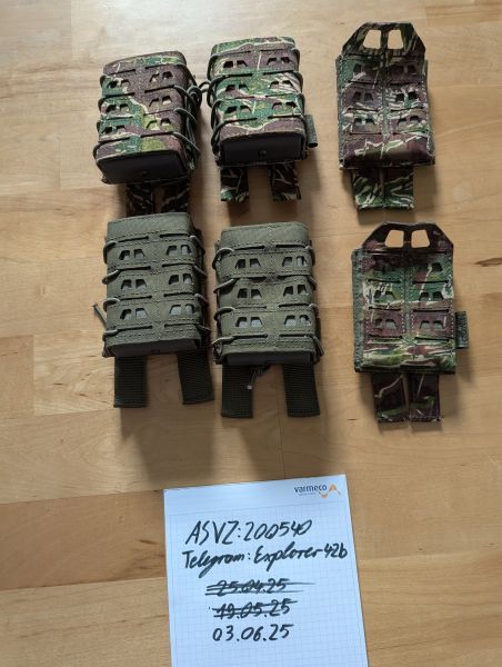 Diverse Novritsch M4 Pouches 