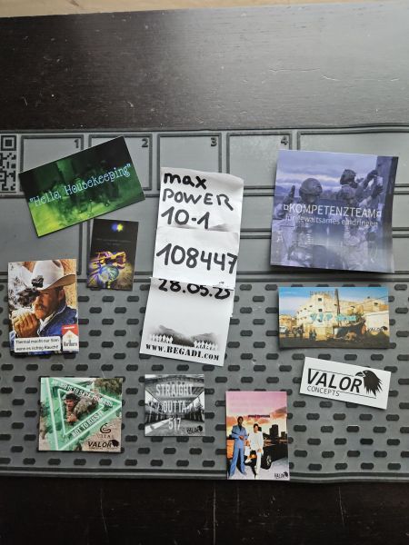 Valor Concepts Sticker Sammlung, Thermal, Black Hawk Down, Mahlwinkel, Breacher, Waterboar°°°°, Miami, Vital, Peli Case