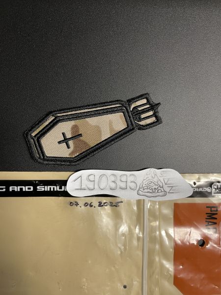 Cleared Hot „Death Inbound“ Arid Patch