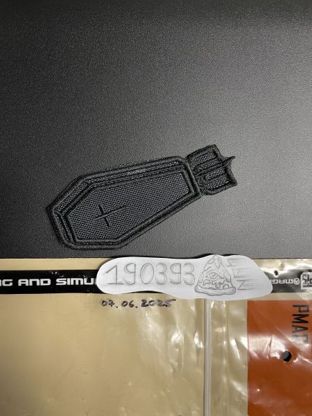 Cleared Hot „Death Inbound“ Black Multicam Patch 