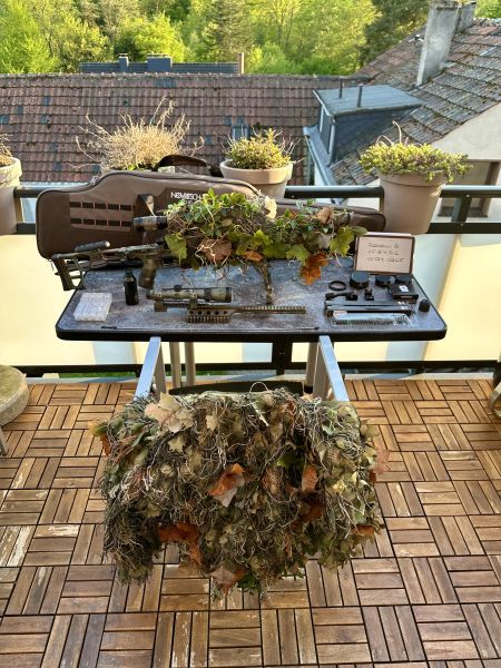 Novritsch SSG10 A3 High Performance Sniper Komplettset – Tuning, Tarnung, viel Zubehör, Internals, Optiken etc.