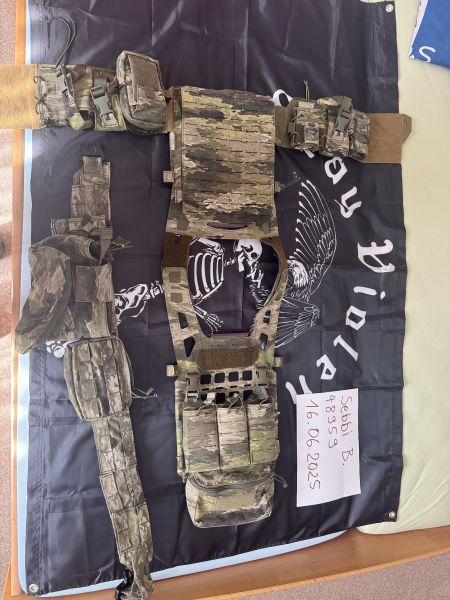 Templar Gear Plate Carrier und Warrior A.S. Battle Belt A-Tacs IX Set